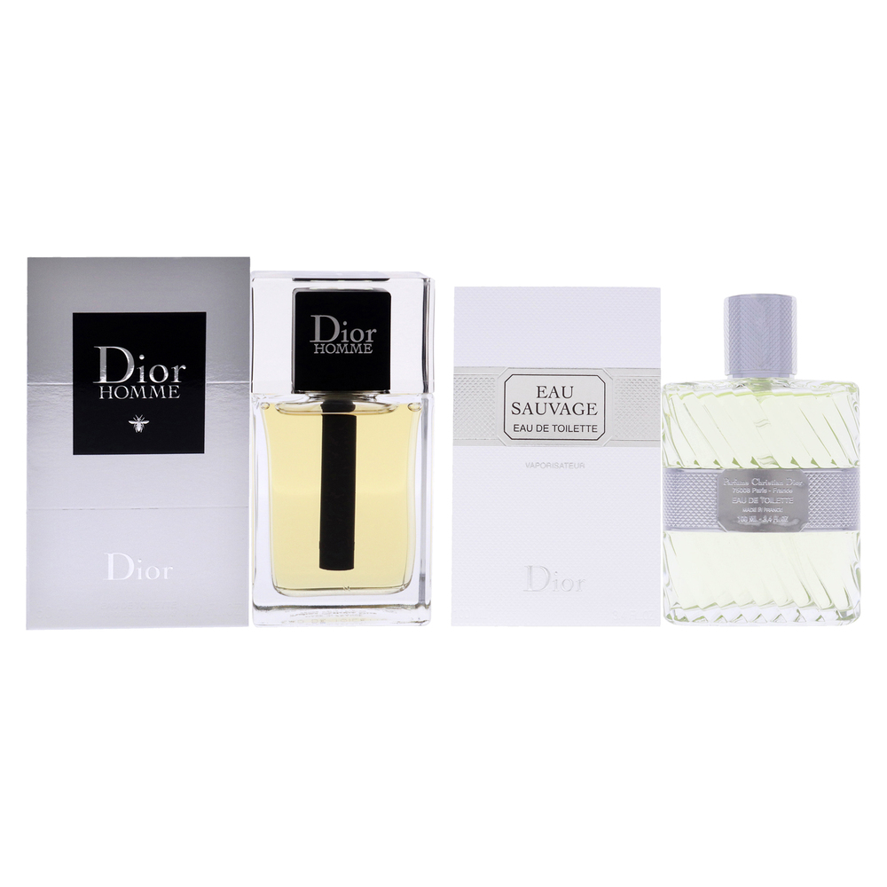 Christian Dior Kit by Christian Dior for Men - 2 Pc Kit 3.4oz Eau Sauvage EDT